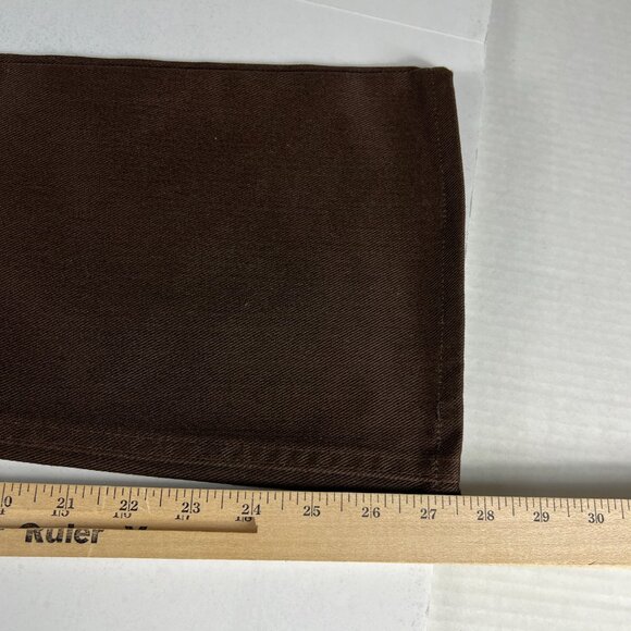 VTG 70s Levi's Jeans Students 24x27* 746 Bell Bottoms Dark Brown Denim Tag 25x28 - Picture 12 of 16